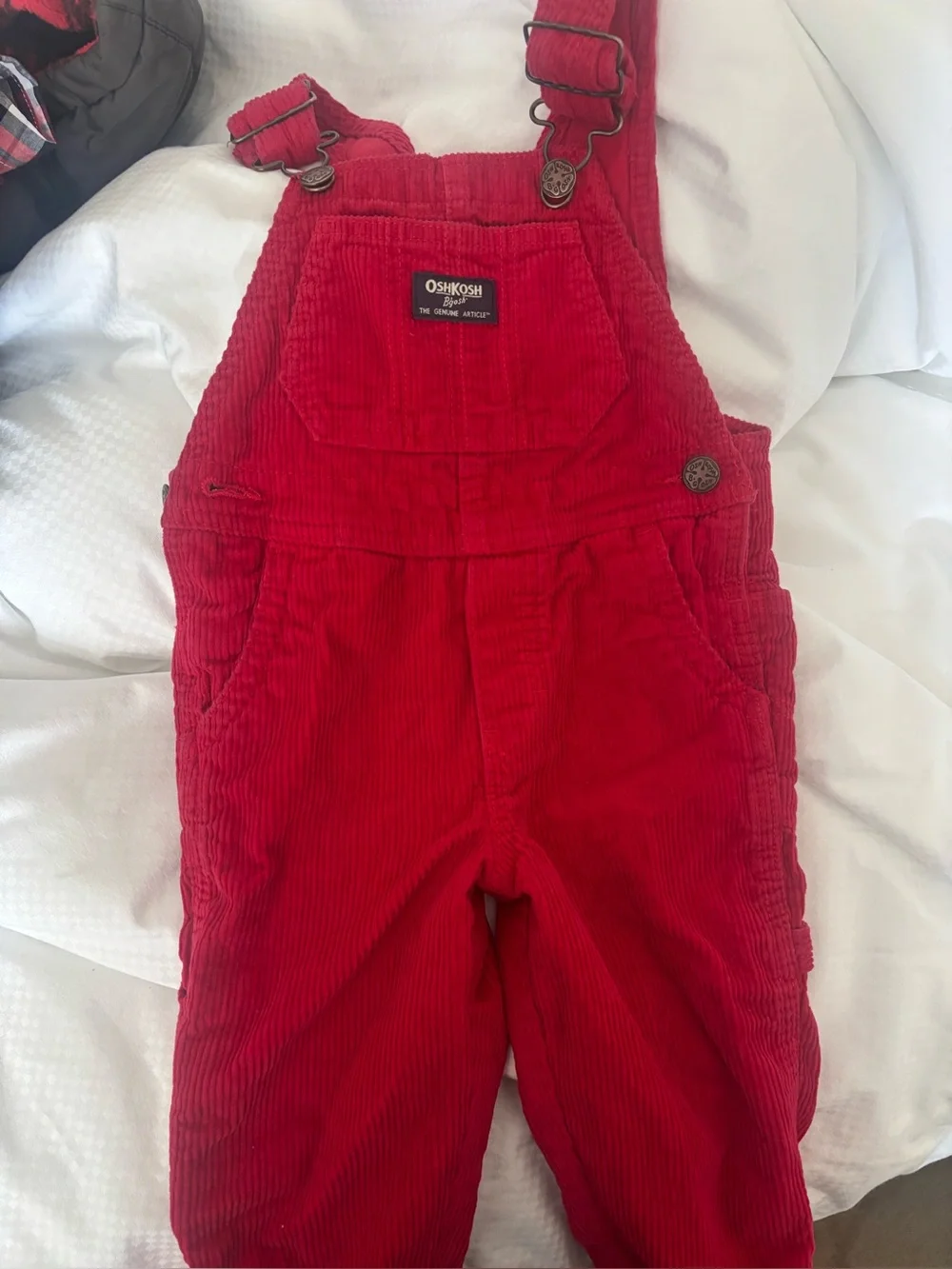 **3 pair ** vintage OshKosh B'gosh Kids Overalls 2T Boy or Girl